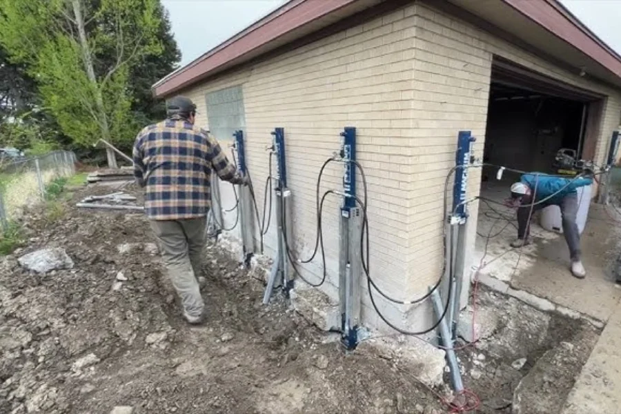 Injection Pier Installation in Monroe, LA