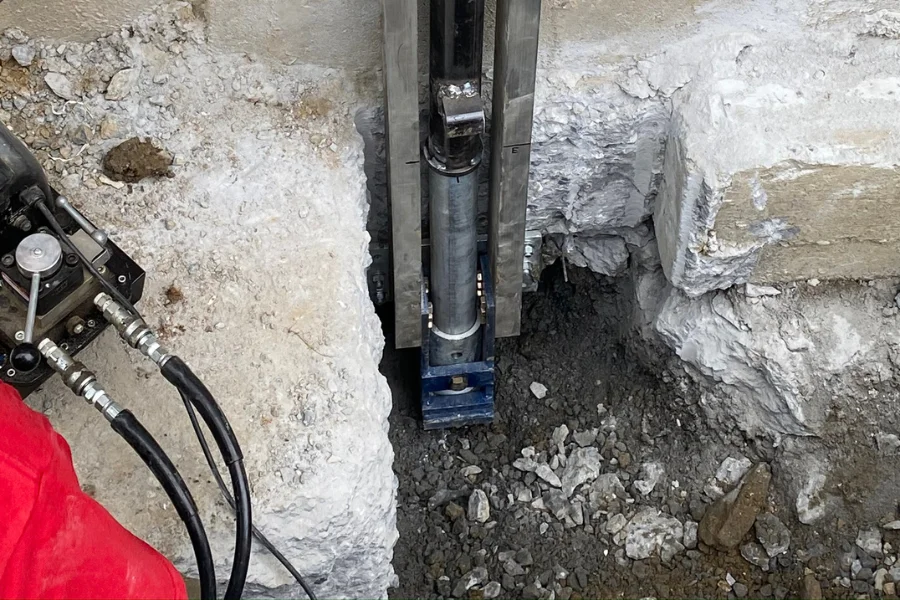 Injection Pier Installation in Monroe, LA