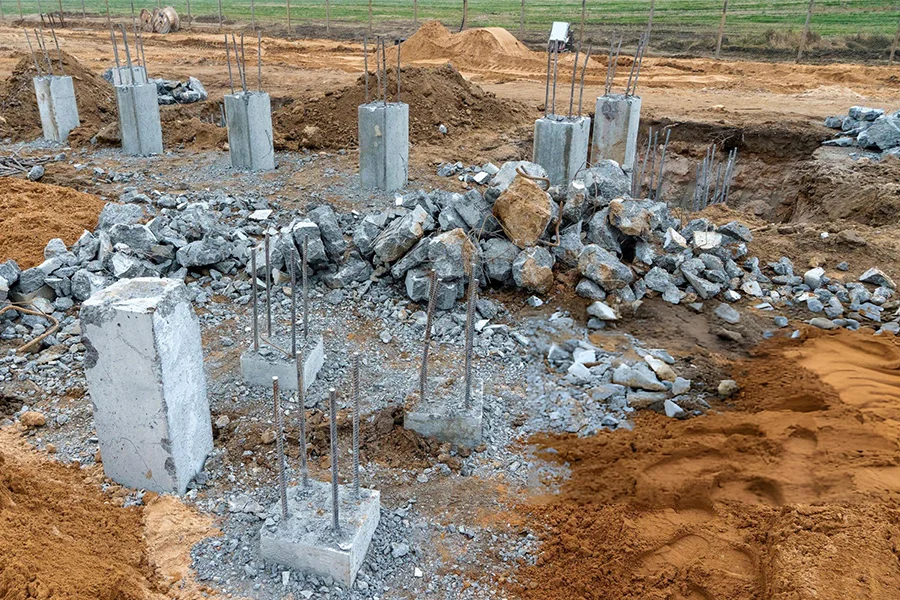 Pre-Construction Pier Installation in Monroe, LA