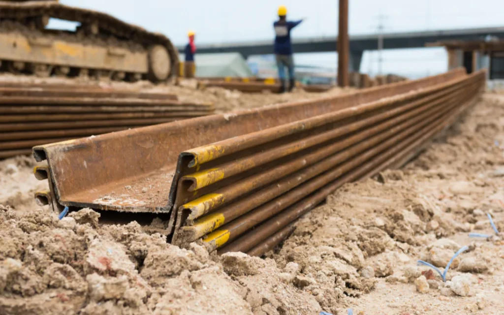 Pressed Steel Pilings in Monroe, LA