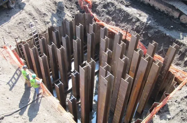 Pressed Steel Pilings in Monroe, LA