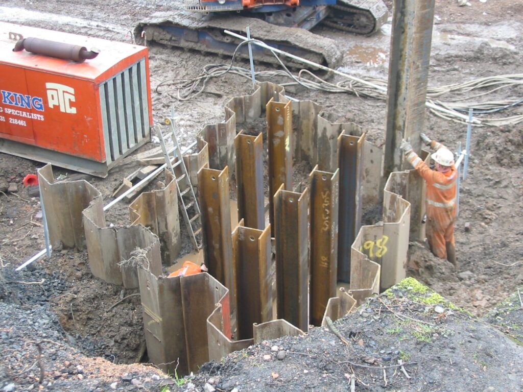 Pressed Steel Pilings in Monroe, LA